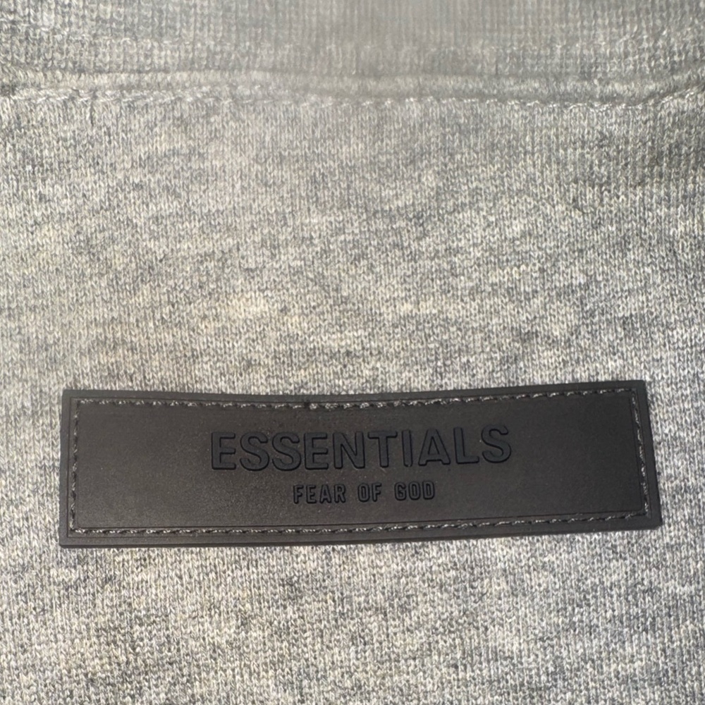 Fear of God Essentials Gray Crewneck Sweater - Picture 6 of 6